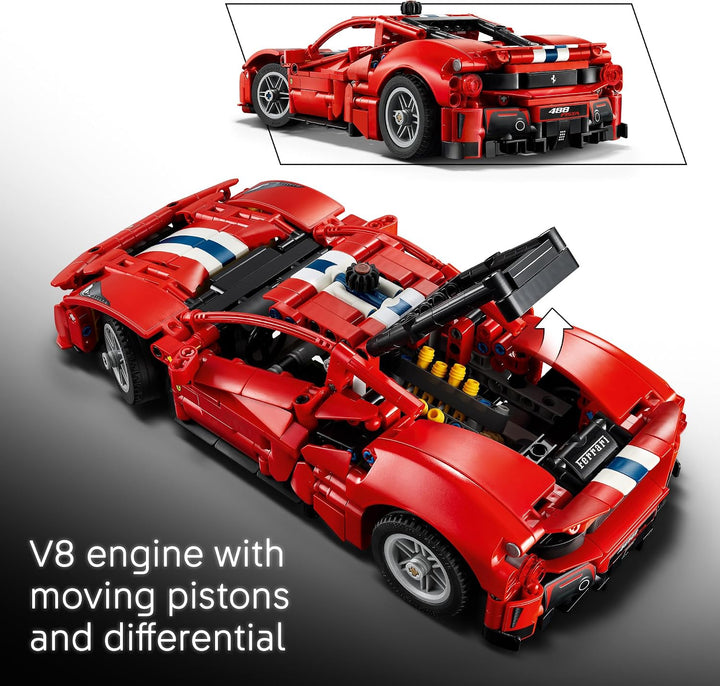 LEGO Technic Ferrari 488 Coche de pista 42235 | Juguetes de constru...