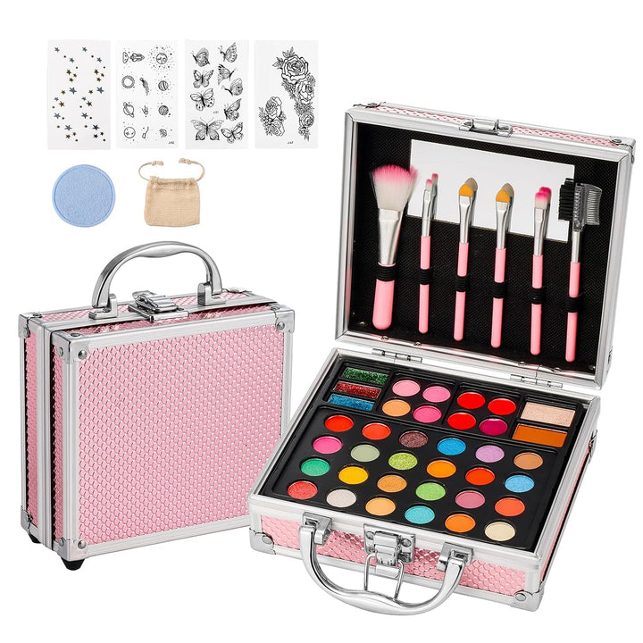 Anpro Kit de maquillaje todo en uno para niñas de 10 a 12 años con...
