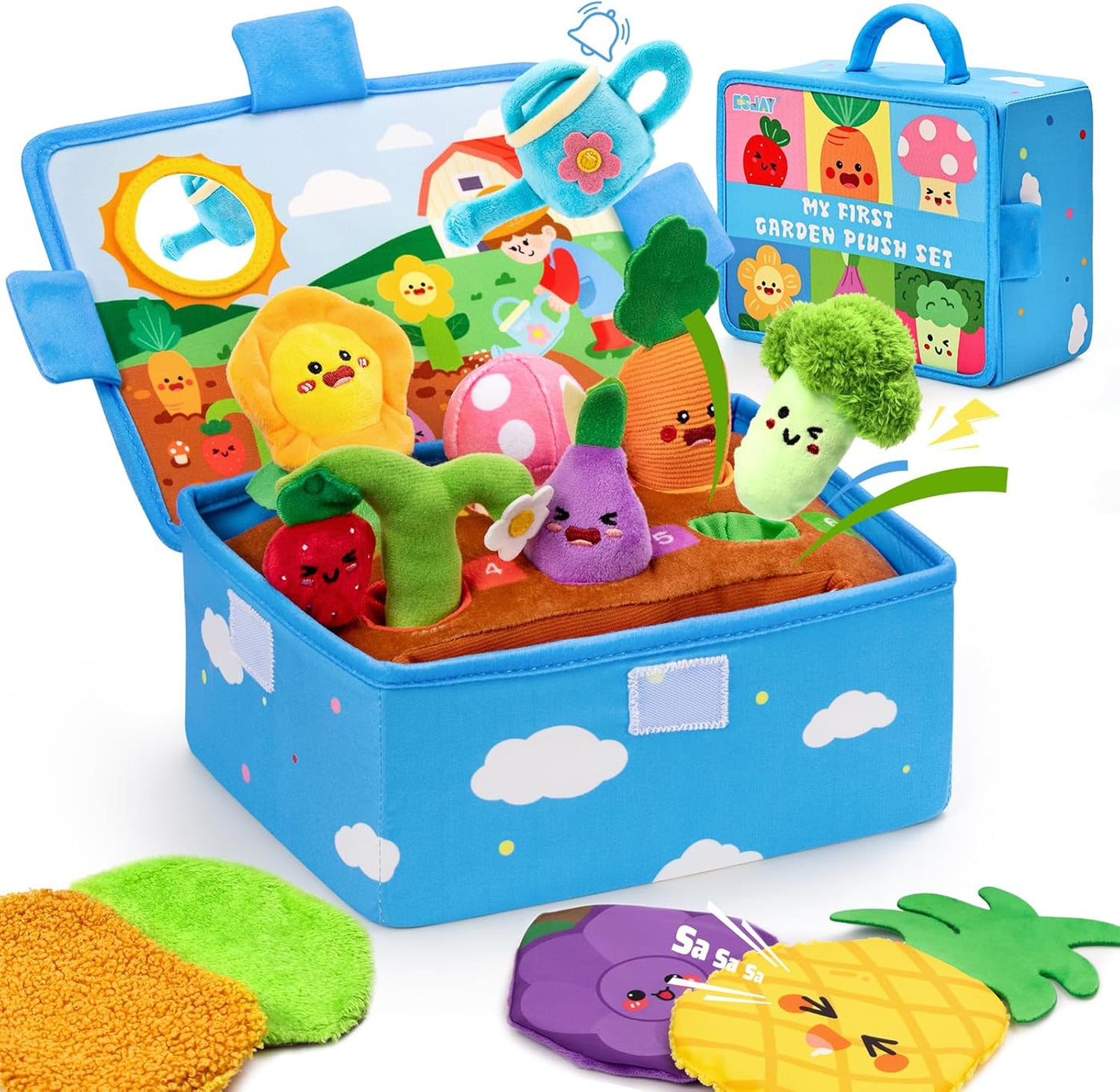 Juguetes para bebés de 6 a 12 meses Montessori Sensory