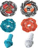 Beyblade X Clamp Crab 9-65S BX & Crest Leon 4-55A UX Dual Pack