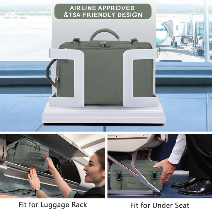 Mochila de viaje de mano aprobada por aerolíneas Beraliy para hombr...