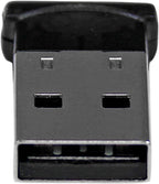 StarTech.com Adaptador Bluetooth - Mini adaptador USB Bluetooth 4.0 - Dongle Bluetooth inalámbrico de 164.0 ft/165 pies - listo inteligente LE+EDR (USBBT1EDR4), negro
