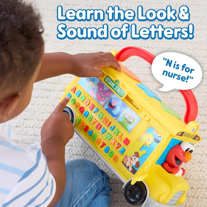 Just Play Sesame Street Elmos Learn Go - Autobús escolar