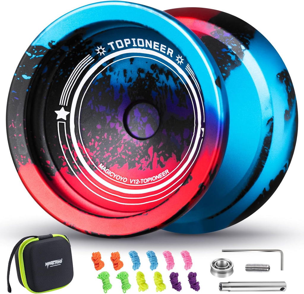 MAGICYOYO V12 Finger Spin Yoyo, Pro Responsive Yo-yo para Kids 8-12 o superior