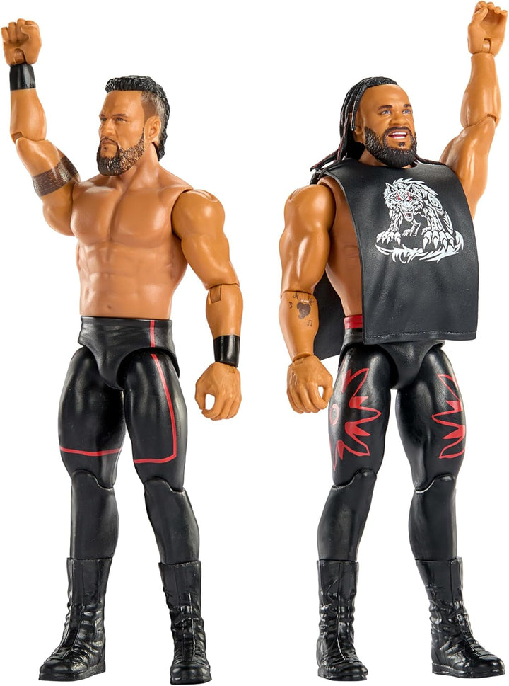 Mattel WWE Main Event Showdown Figuras de Acción Paquete de 2 con A...