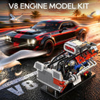 Kit de modelo de motor V8 que funciona, kit de motor muscular avanzado de