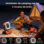 Honesorn - Ventilador recargable portátil de 20000 mAh de 11 pulgad...