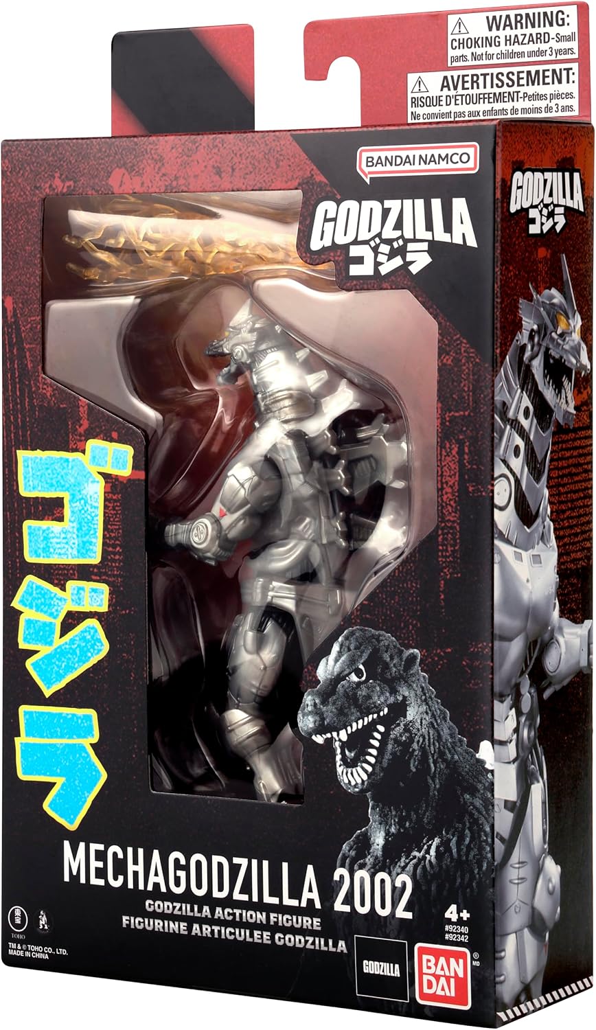 Bandai Namco - Godzilla - Mecha Godzilla 2002, Set de Figura de Acc...