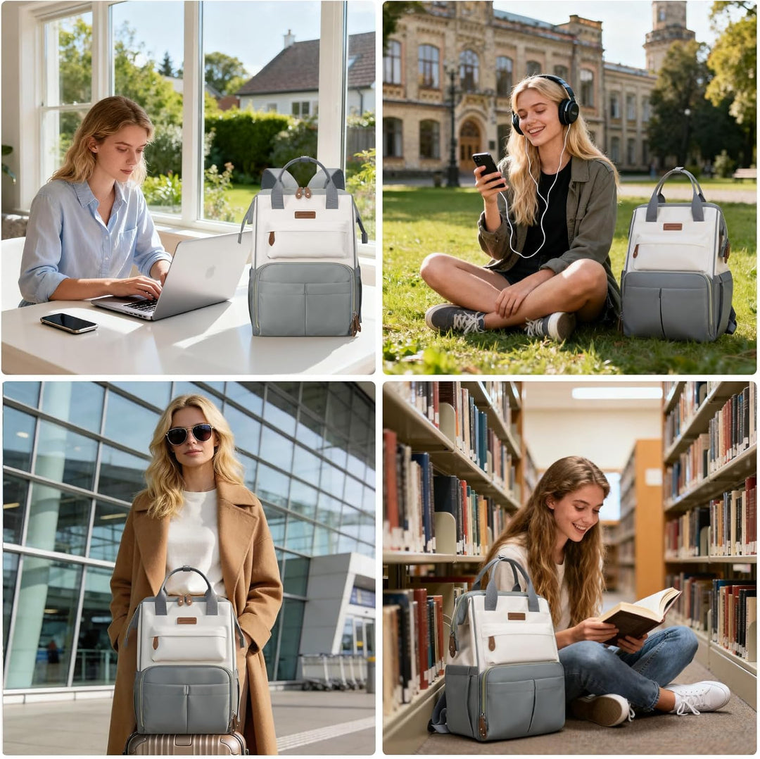 Maelstrom Mochila para laptop, se adapta a mochila de viaje de 15.6...