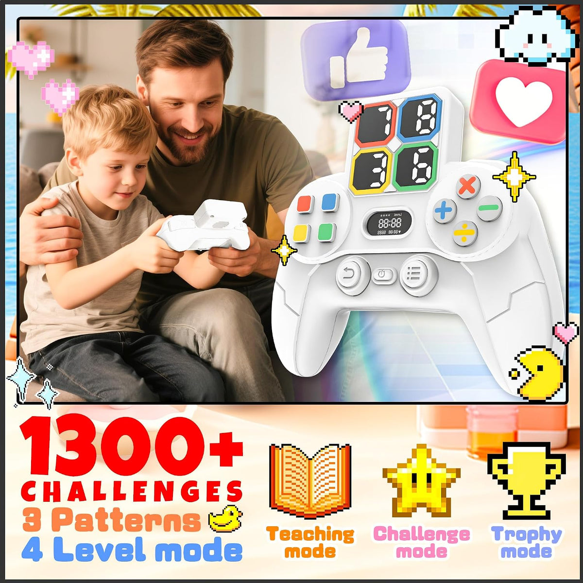SMILESSKIDDO Math Games para Kids 6-7 8-12 Calculate Number de 24 Math Game