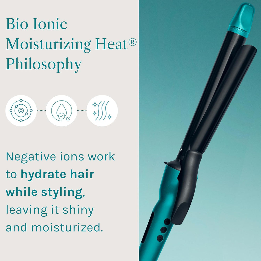 Bio Ionic Rizador de Cilindro Largo, Rizador de Pelo con Tecnología...