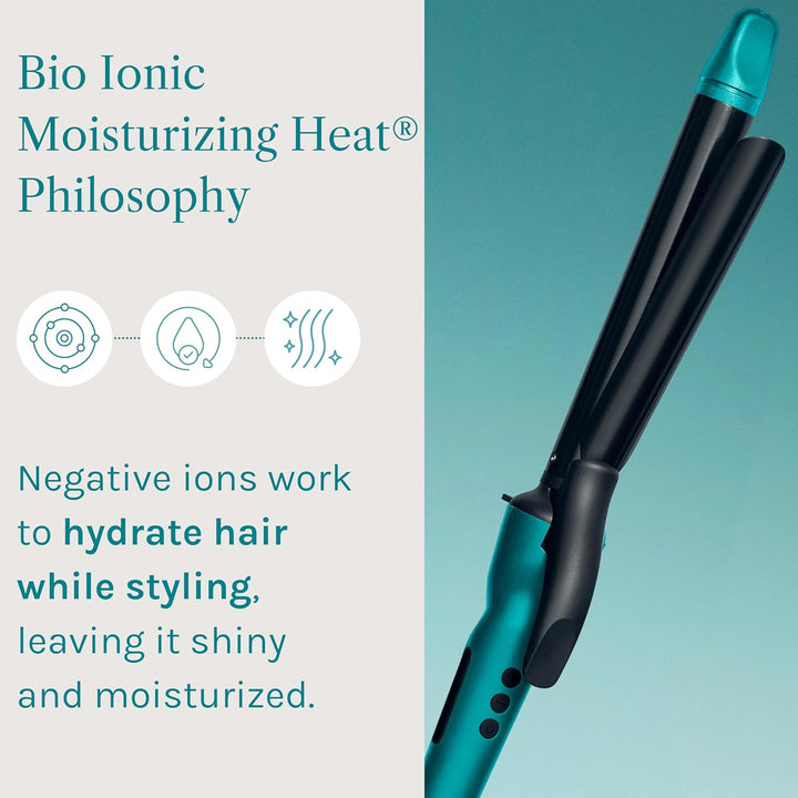 Bio Ionic Rizador de Cilindro Largo, Rizador de Pelo con Tecnología...