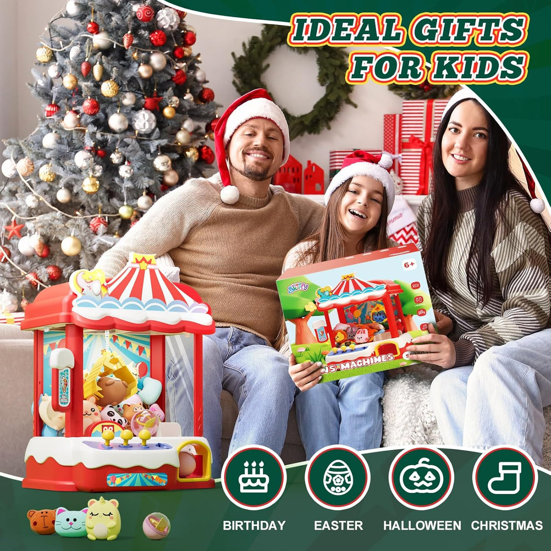 Máquinas de Garras Skirfy para Niños y Adultos con 30 Premios Mini...