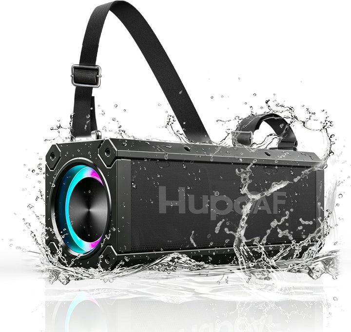 Hupoaf Altavoz Bluetooth inalámbrico, 120 W (pico) Altavoz exterior...