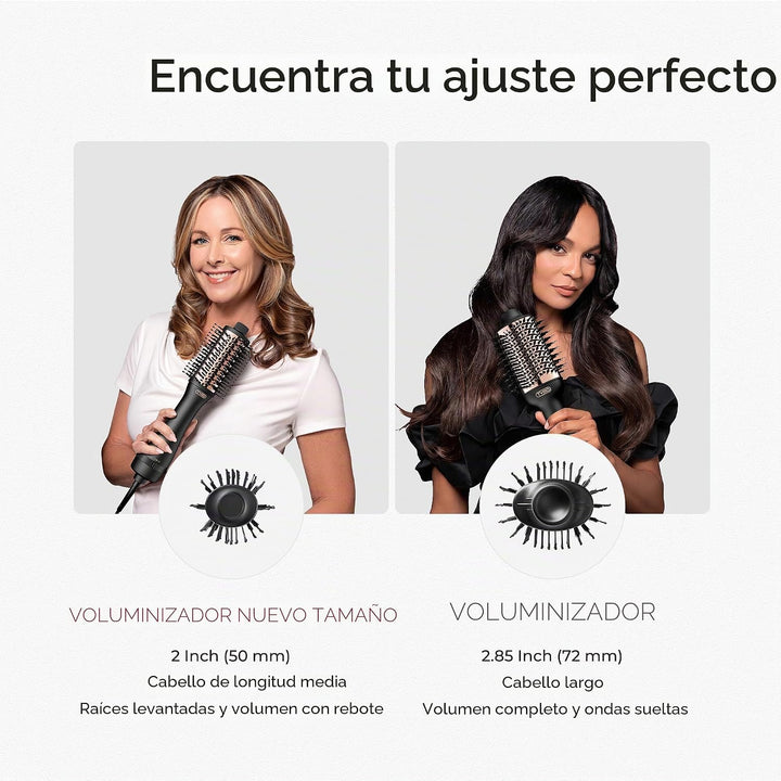 TYMO Cepillo secador de pelo en uno, secador de pelo iónico 4 en 1...
