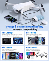 Cargador portátil de 20000 mAh, 22.5 W PD 3.0+QC 4.0, banco de ener...