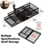 ROSYLINE Under Desk & Desktop Drawer Organizer, 2-Tier Big Capacity