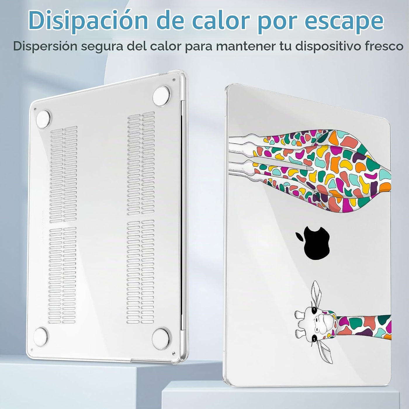 Mektron Funda para MacBook Air 2025 M4 de 13.6 pulgadas A3240 compa...