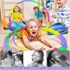 Vinsot 8 Pzs Aros de Plástico Encastrables para Niños
