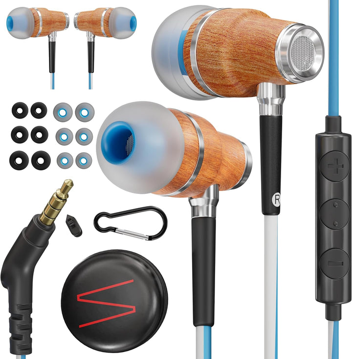 Auriculares sintonizados NRG 3.0 Premium Madera aisladores de sonid...
