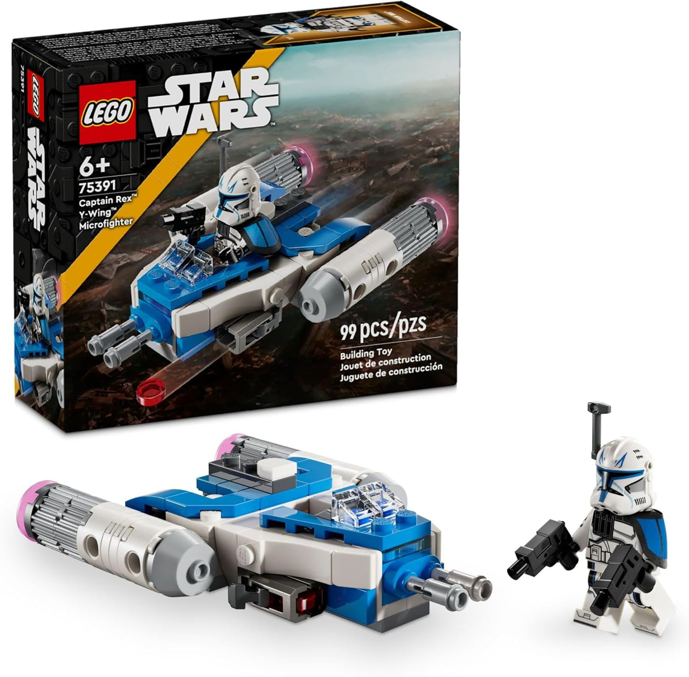 LEGO Star Wars The Clone Wars Captain Rex Y-Wing