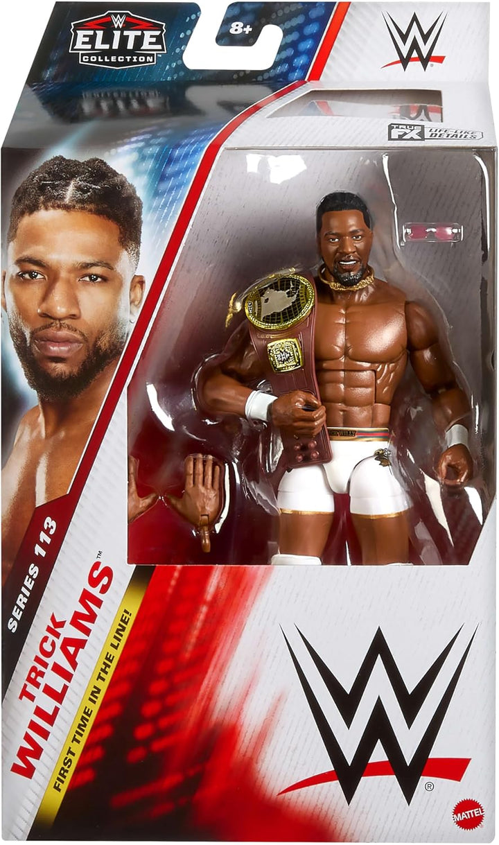 Mattel WWE Elite - Figura de acción y accesorios, serie #113 de 6 p...