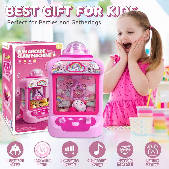 Máquina de garras para niños mini máquina expendedora de