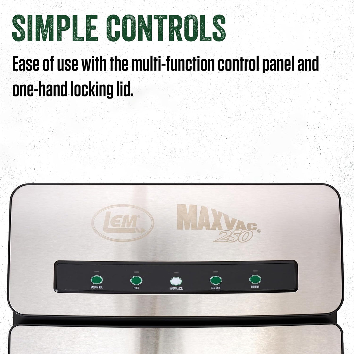 LEM Products MaxVac 250 Máquina selladora al vacío