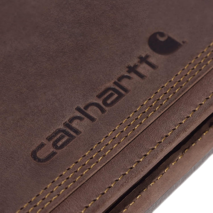 Cartera Carhartt B0000210 con tarjetero extraíble para hombre, Tall...