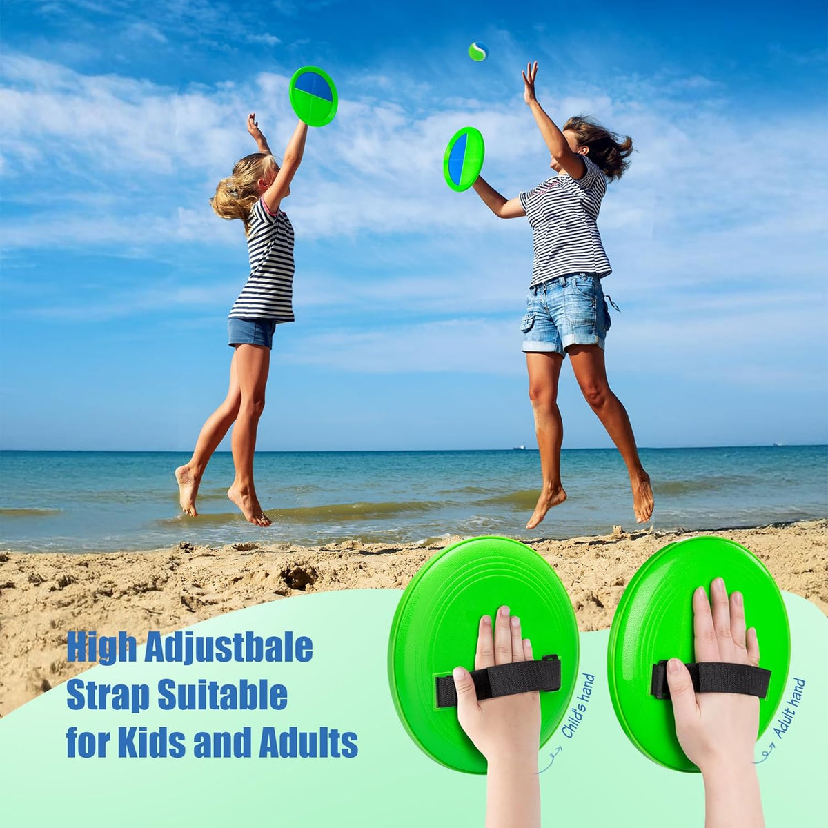 Juego de pelotas para tirar y atrapar, juguetes para interiores y exteriores, juegos para niños, patio, piscina, playa, juguetes para niños de 3, 4, 5, 6, 7, 8 años, regalo de cumpleaños