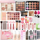 Kit de maquillaje todo en uno para mujeres, kit completo, juego de...