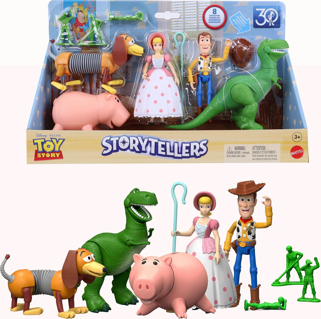 Mattel Disney Pixar - Paquete de figuras de narradores de