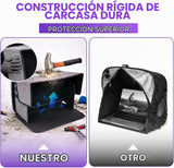 Parasol para laptop para exteriores y carcasa rígida 2 en 1, tienda...