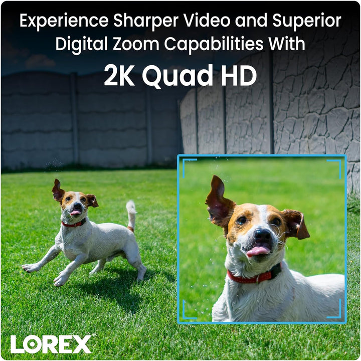 Lorex - Timbre inteligente con video y WiFi de 2K con cable, sin ta...