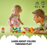 LEGO DUPLO My First Animal Train Building Set and Horse