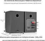 NSY - Altavoces de computadora con alimentación de audio para PC de