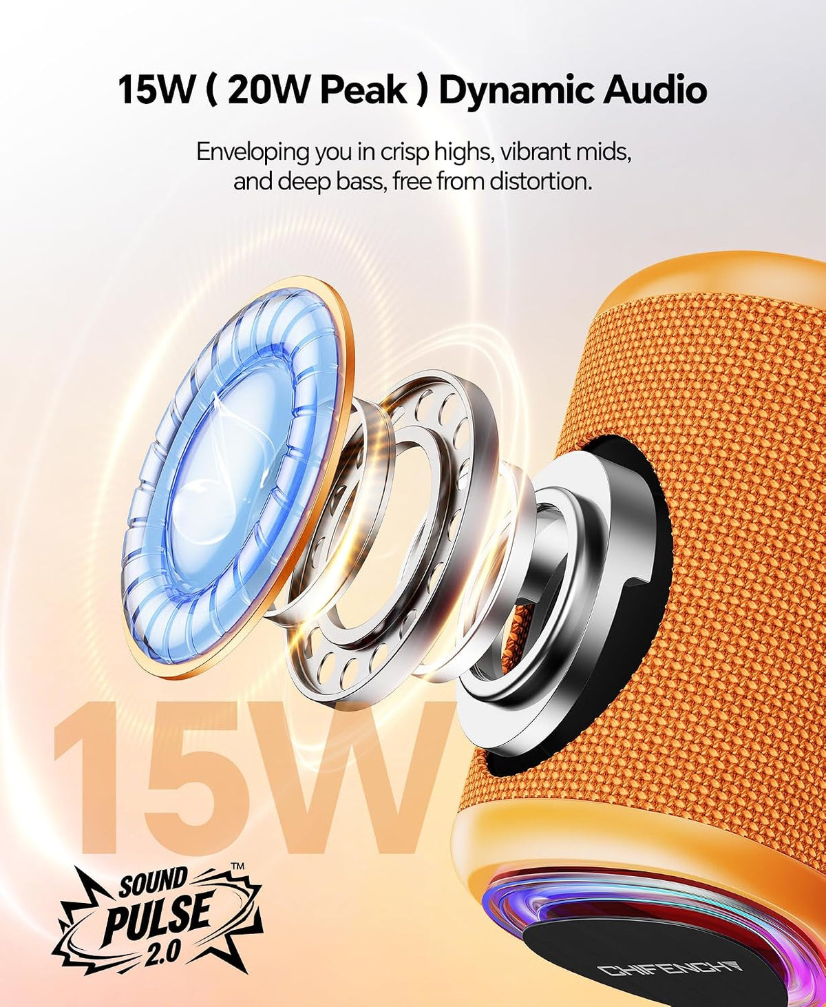 Parlante Bluetooth portátil