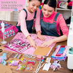 Más de 1200 kits de diseño de moda para niñas con 8 maniquíes y tutorial
