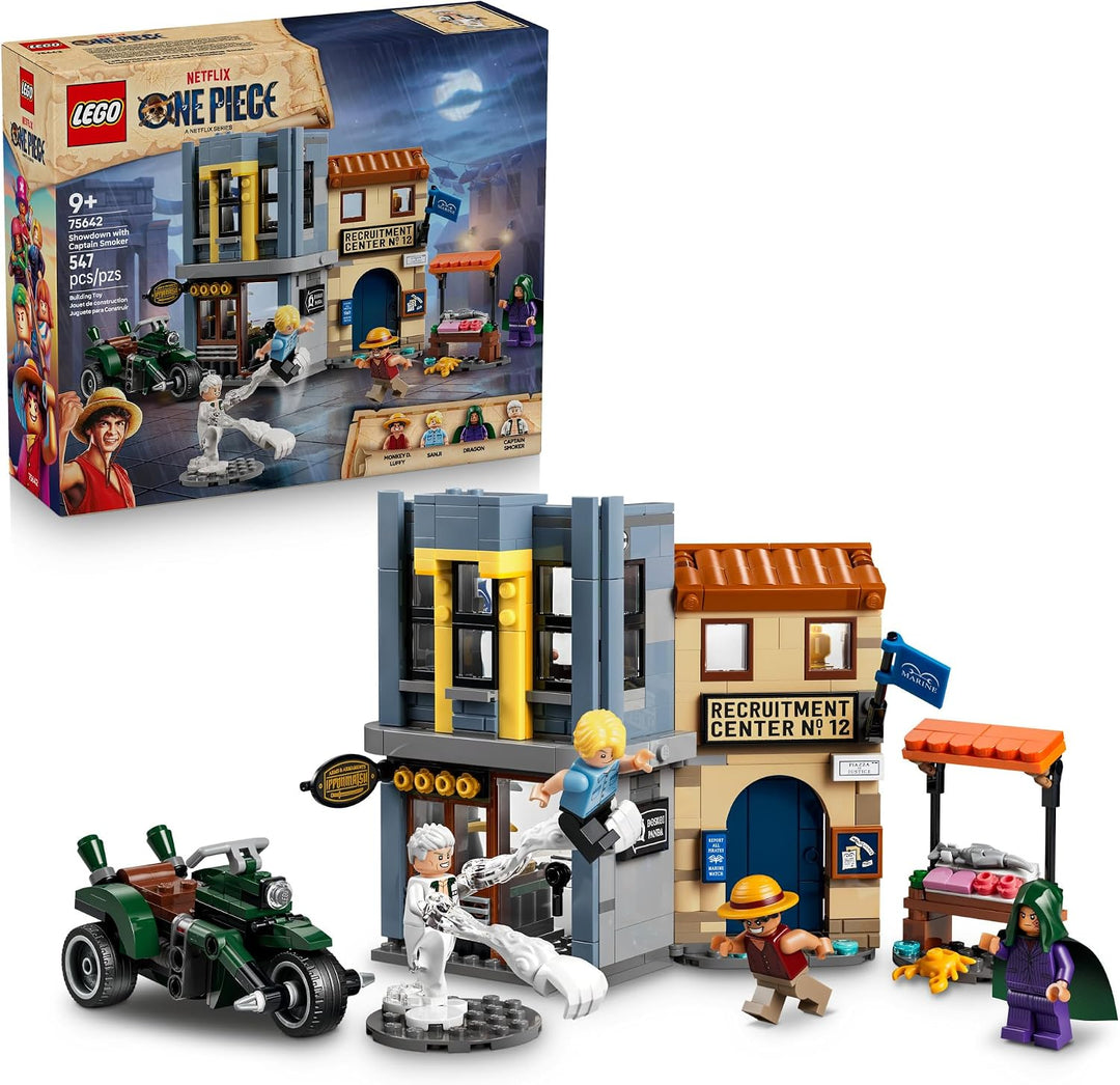 LEGO ONE PIECE Enfrentamiento con el Capitán Smoker 75642 | Juguete...