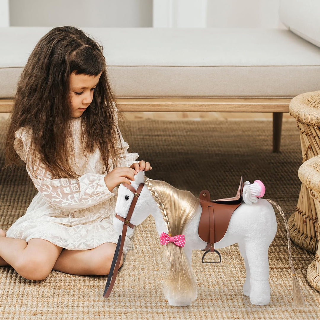 HollyHOME Caballo de Peluche, Juguete de Peluche Bonito, Juguetes d...