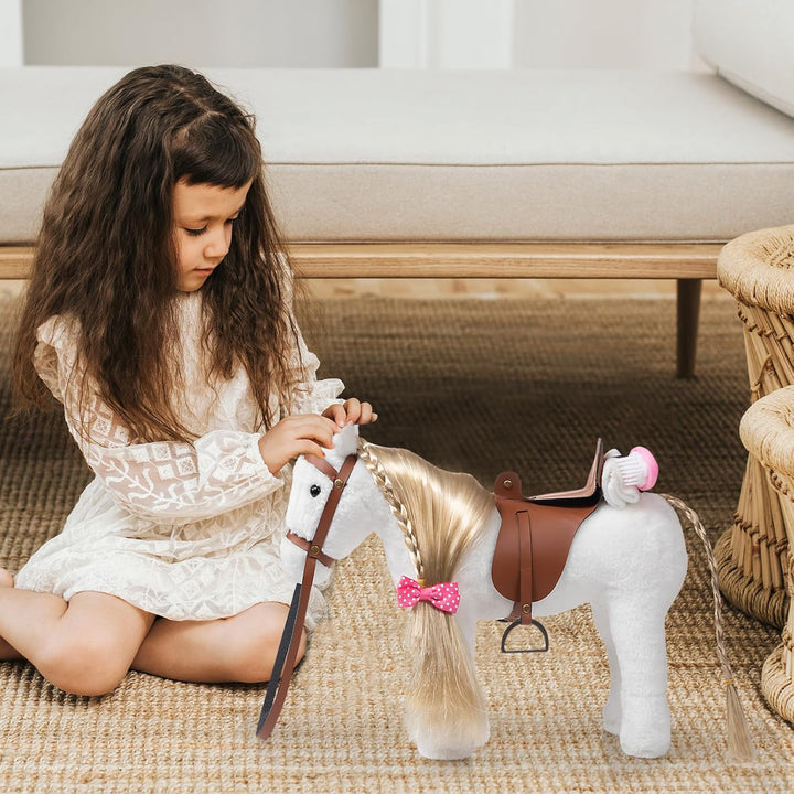 HollyHOME Caballo de Peluche, Juguete de Peluche Bonito, Juguetes d...