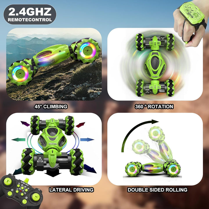 HOSHIPLAY Coche RC con gestos, 1:18 4WD transformable todoterreno c...