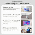 ASUS 24\u201D (23.8 pulgadas visibles) Monitor con cuidado para los...