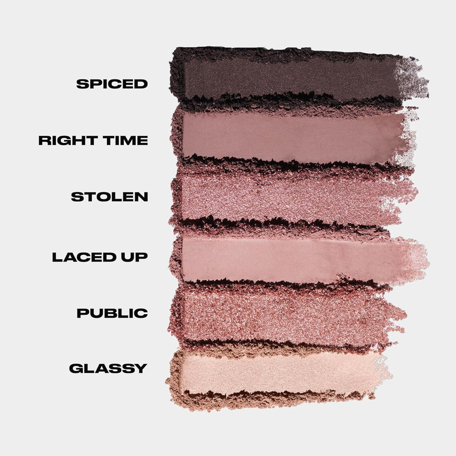 URBAN DECAY Naked3 - Mini paleta de sombras de ojos - 6 sombras ros...