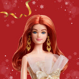 Muñeca de juego Barbie Holiday Barbie de cabello rojo