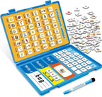 Juegos de palabras CVC: azulejos magnéticos de letras para fonética