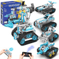 Robot STEM para niños de 8 a 14 años, juguetes robot programables con control remoto 5 en 1 y APP - Kit educativo de ciencias de construcción DIY de 720 piezas, regalo de cumpleaños de