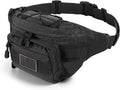 SOWHUP Riñonera Táctica, Bolsa de Cintura Militar con Parche de EE.UU., Bolsa de Cinturón de Utilidad para Cadera para Pesca al Aire Libre y Senderismo