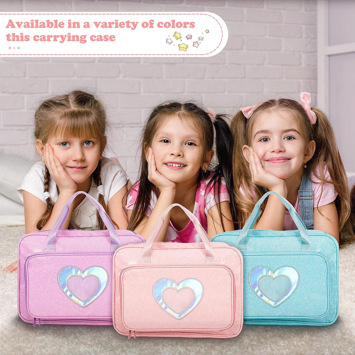 LININYHAO Estuche de transporte compatible con muñecas Barbie de 12...