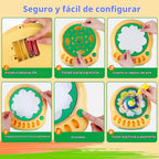 Máquina de arte giratorio para niños, kit de regalo para artes y